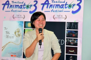 Animator Ar-Sa in Thailand Animator Festival 3