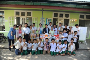 ลงพื้นที่ดูงานการศึกษาหลักสูตร กศน. เชื่อมโยงไทย-พม่า