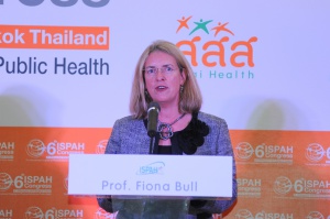 ศาสตราจารย์ ฟิโอน่า บูล ประธานสมาพันธ์นานาชาติด้านการส่งเสริมกิจกรรมทางกายและสุขภาพ