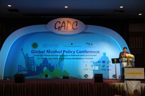 การประชุมนโยบายแอลกอฮอล์ระดับโลก Global Alcohol Policy Conference : GAPC