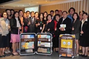 thaihealth กิจกรรมการส่งมอบกระเป๋า “Healthy Book : อ่านเพื่อสุขภาพดี” 