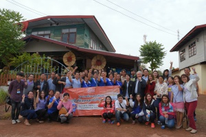 thaihealth สื่อมวลชนสัญจรเรียนรู้พื้นที่ต้นแบบการสร้างเสริมสุขภาวะฯ ณ จ.อุดรธานี และหนองคาย