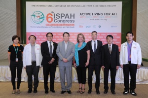 thaihealth แถลงข่าวการยกระดับกิจกรรมทางกายผ่านการประชุมนานาชาติ