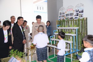 นิทรรศการ เปิดบ้านโรงเรียนเด็กไทยแก้มใส ถวายเจ้าฟ้านักโภชนาการ