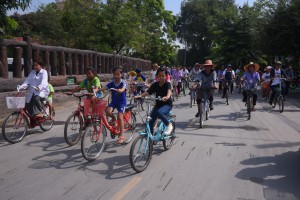 โครงการชุมชนจักรยานหนองไม้แก่น ปั่นปลอดภัย ร่วมใจสร้างสุขภาวะ