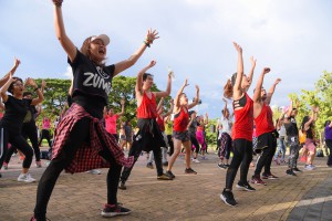 thaihealth Zumba Fitness Dance Party in the park