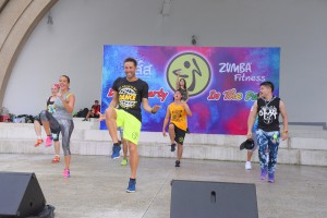 Zumba Fitness Dance Party in the park