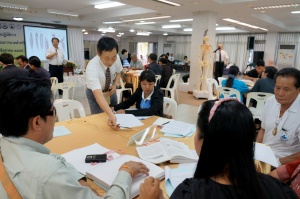โครงการพัฒนาผู้พิการทางสายตาให้เป็นผู้ประกอบโรคศิลปะสาขาการแพทย์แผนไทย ประเภทการนวดไทย กระทรวงสาธารณสุข