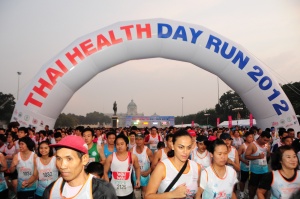 thaihealth งานวันวิ่งเพื่อสุขภาพไทย 2555 Thai Health Day Run 2012