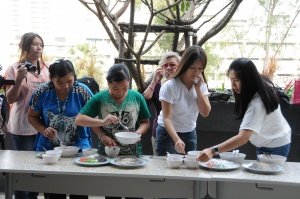 ผู้เข้าร่วมงาน Healthy Workshop Food Hero ยอดอาหารต้านโรค