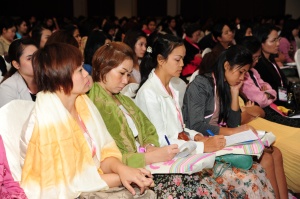 ผู้เข้าร่วมประชุมวิชาการนมแม่แห่งชาติครั้งที่ 4 