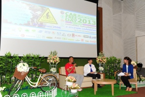 งานแถลงข่าว โครงการรณรงค์การใช้จักรยาน เพื่อประหยัดพลังงาน วันปลอดรถ ลดโลกร้อน (Car Free Day 2013)