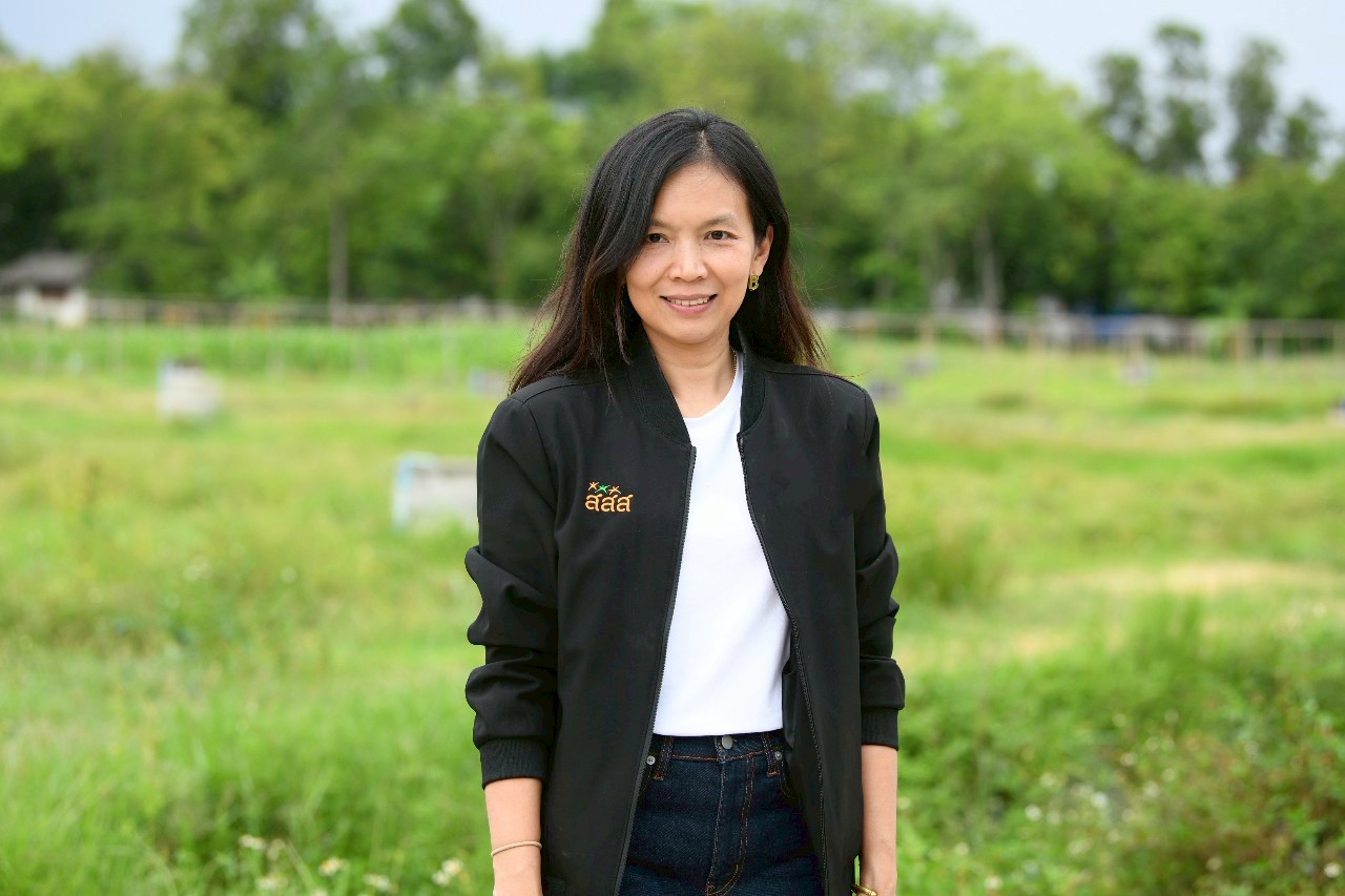 ภาพบุคคล นางก่องกาญจน์ ทักษ์หิรัญฤทธิ์ ผู้อำนวยการสำนักสนับสนุนการควบคุมปัจจัยเสี่ยงทางสังคม สำนักงานกองทุนสนับสนุนการสร้างเสริมสุขภาพ (สสส.) กล่า