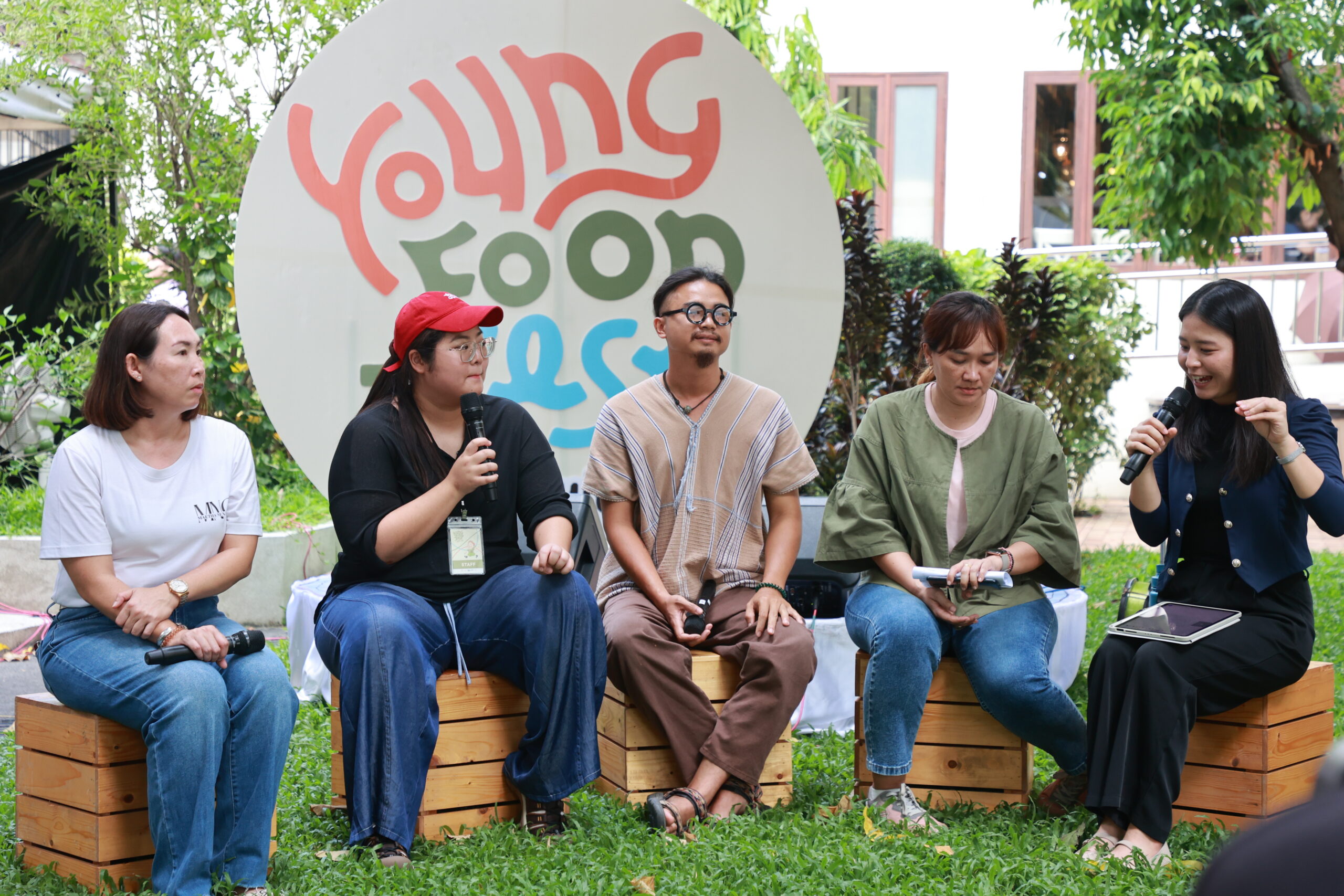 บรรยากาศ เทศกาล Young Food Fest