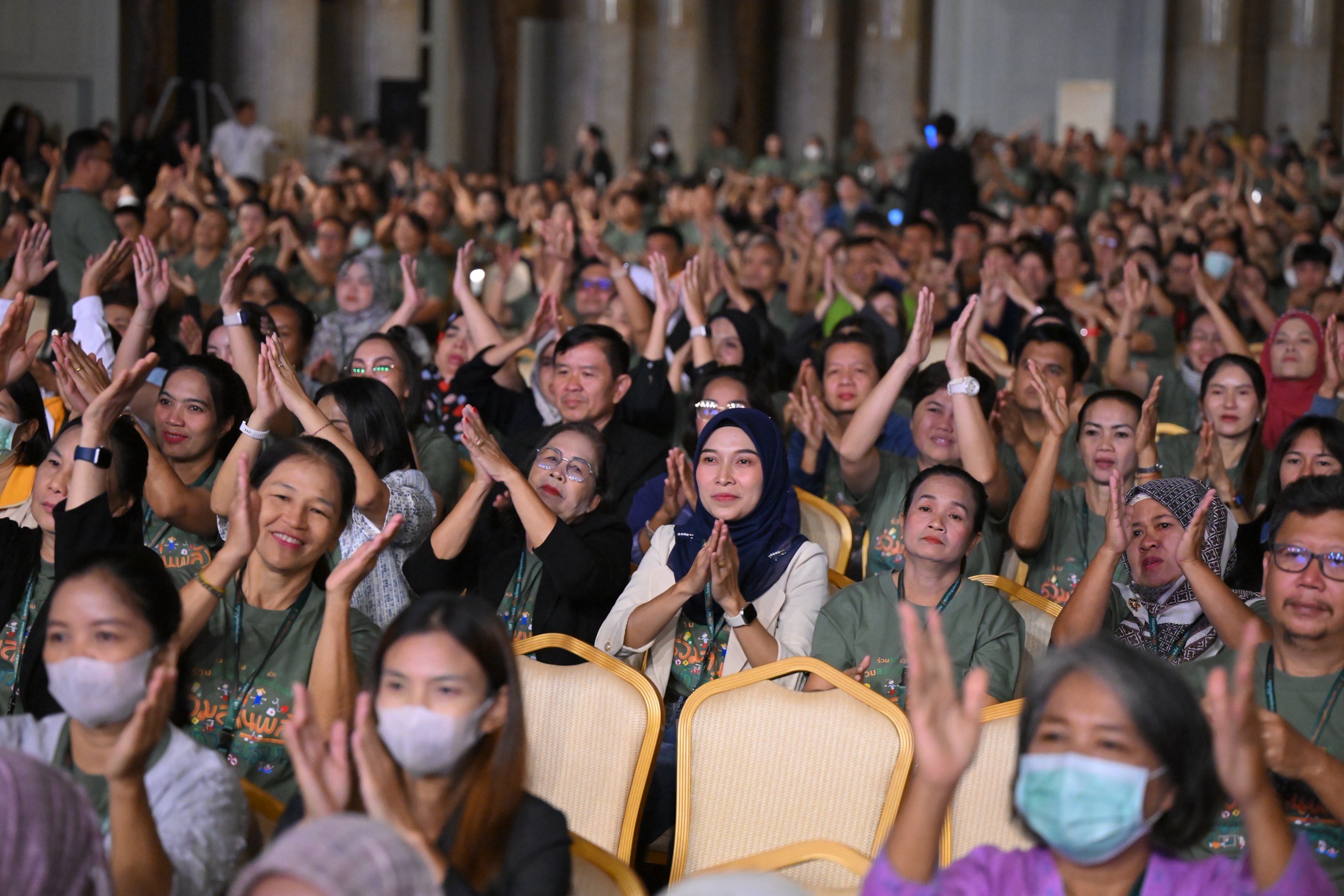 งานเวที “สานพลัง สร้างนวัตกรรม สู่สุขภาวะชุมชนที่ยั่งยืน ปี 2568” 