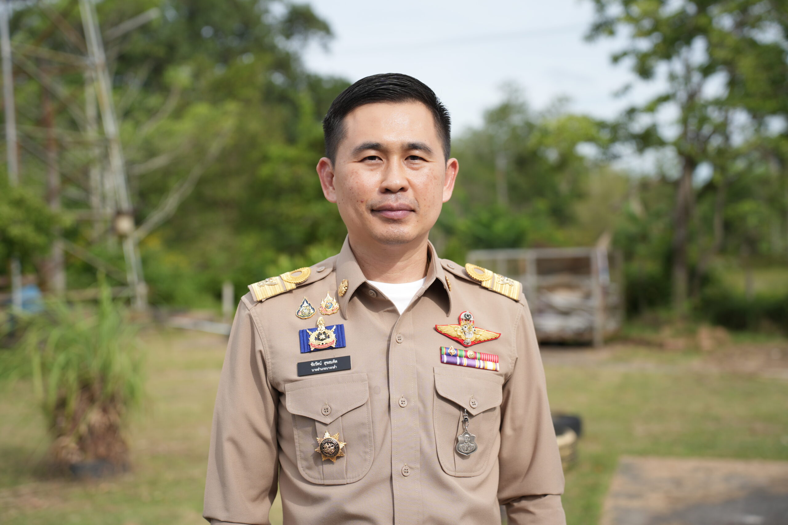 นายชัยรัตน์ สุขสมคิด นายอำเภอบางกล่ำ จ.สงขลา