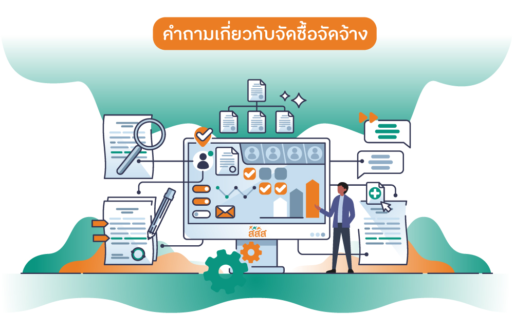ภาพประกอบคำถามเกี่ยวกับจัดซื้อจัดจ้าง